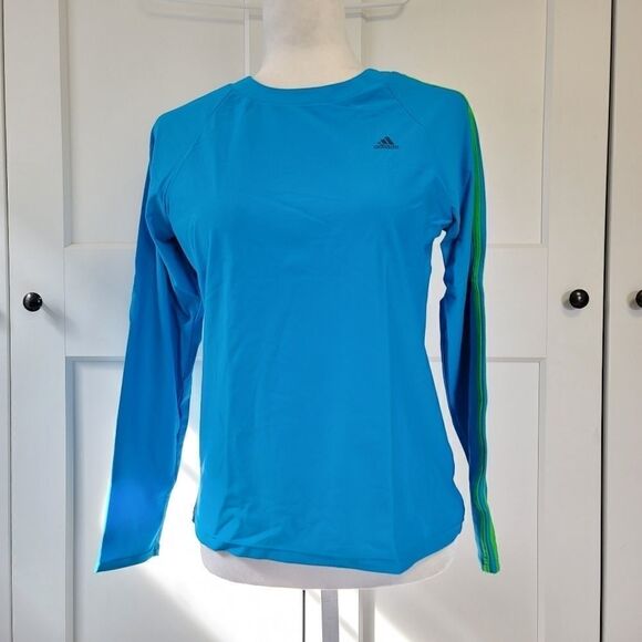 Adidas women long sleeve swim tee - Picture 3 of 9